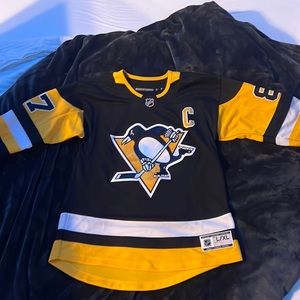 Sidney Crosby Penguins Jersey Youth Large